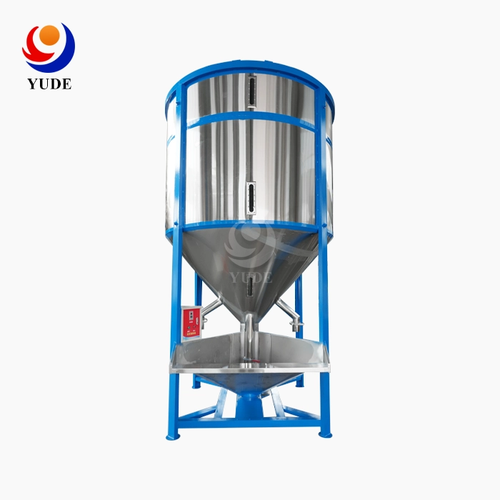 8 Ton Vertical Plastic Particle Mixer with Drying Function